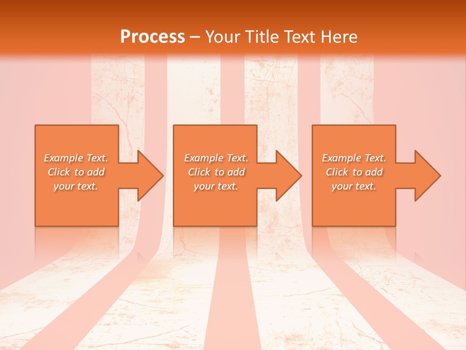 An Orange And White Powerpoint Presentation PowerPoint Template