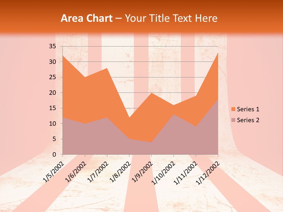 An Orange And White Powerpoint Presentation PowerPoint Template