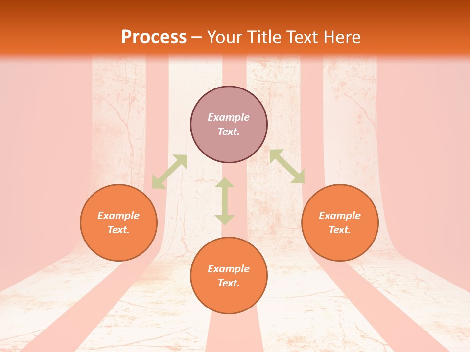 An Orange And White Powerpoint Presentation PowerPoint Template