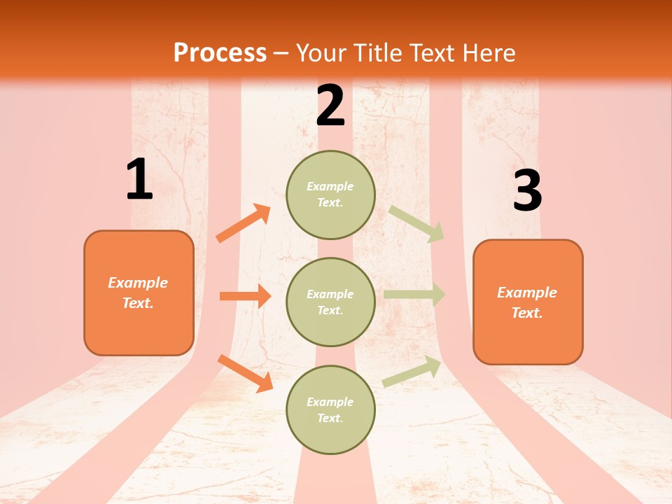An Orange And White Powerpoint Presentation PowerPoint Template