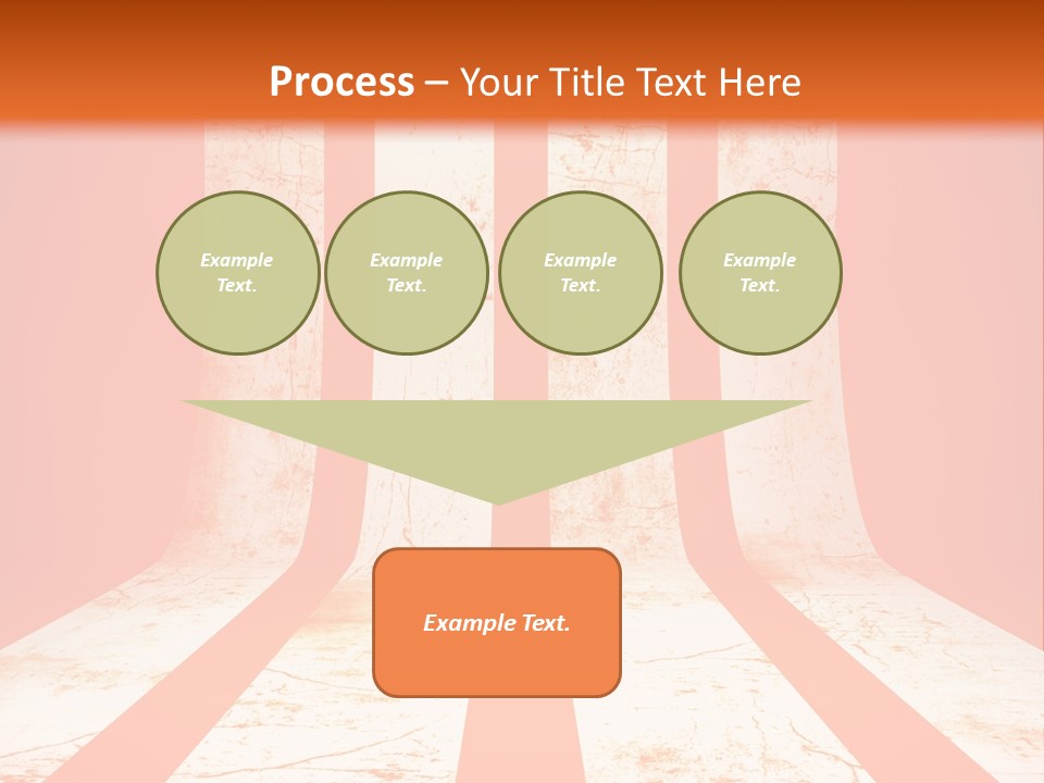 An Orange And White Powerpoint Presentation PowerPoint Template