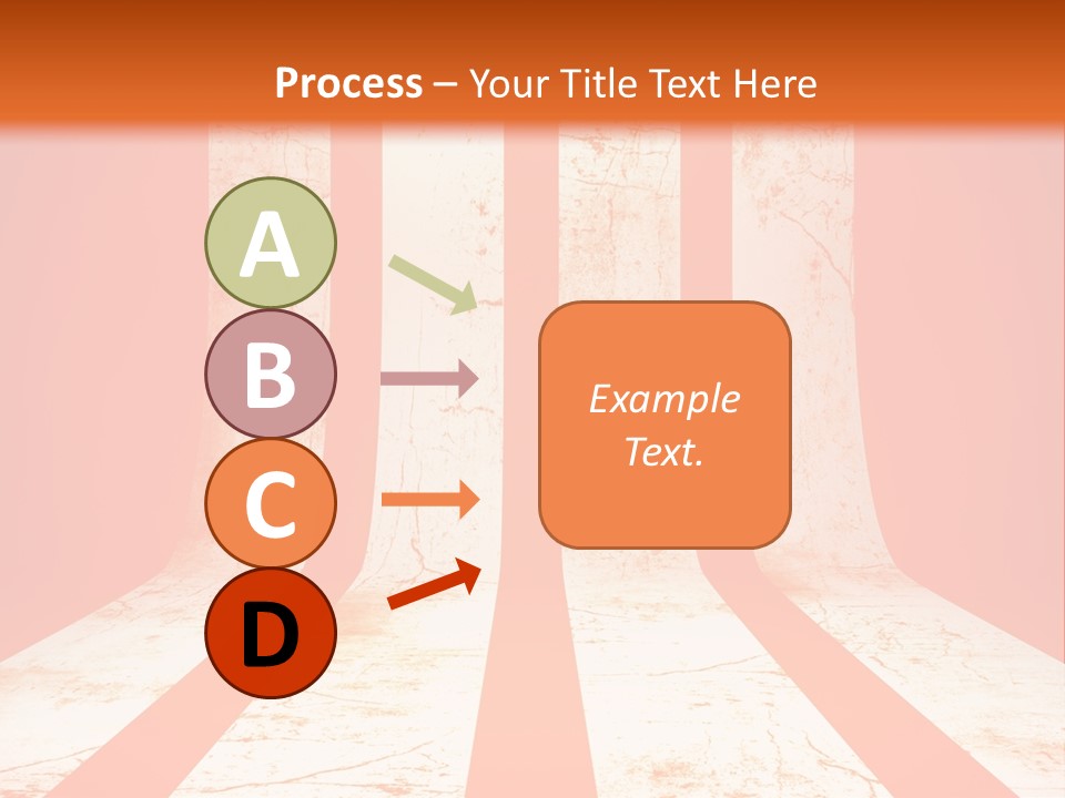 An Orange And White Powerpoint Presentation PowerPoint Template