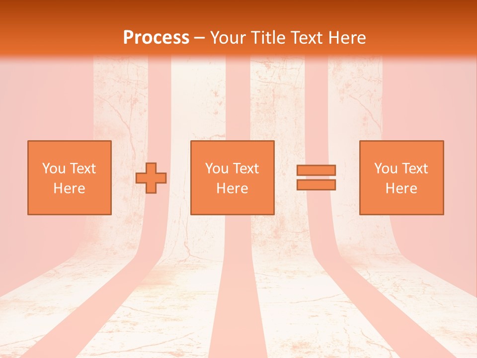 An Orange And White Powerpoint Presentation PowerPoint Template