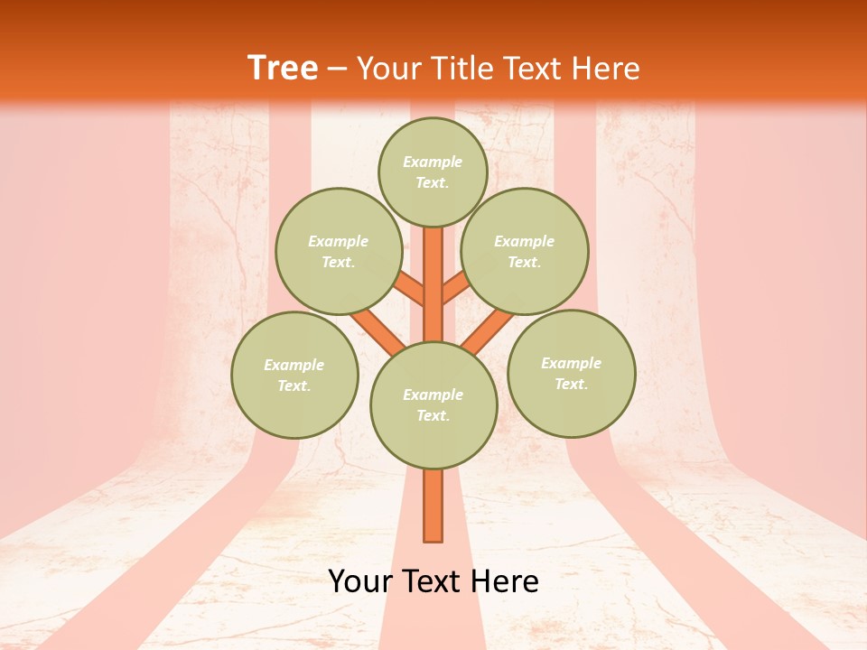 An Orange And White Powerpoint Presentation PowerPoint Template