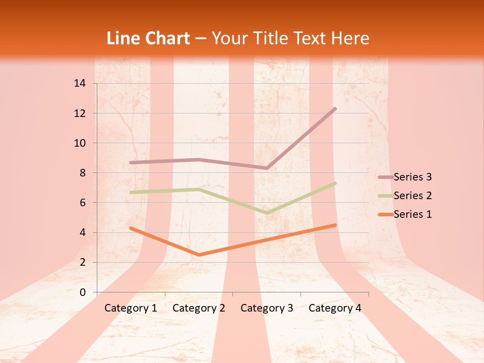 An Orange And White Powerpoint Presentation PowerPoint Template
