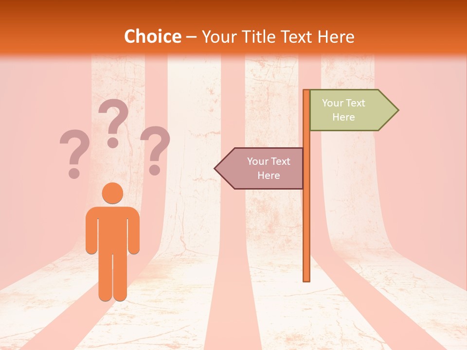 An Orange And White Powerpoint Presentation PowerPoint Template