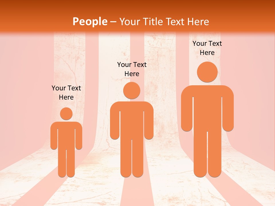 An Orange And White Powerpoint Presentation PowerPoint Template