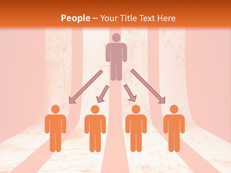 An Orange And White Powerpoint Presentation PowerPoint Template