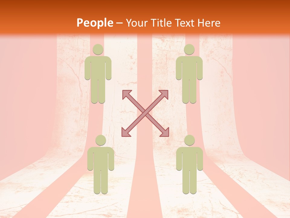 An Orange And White Powerpoint Presentation PowerPoint Template