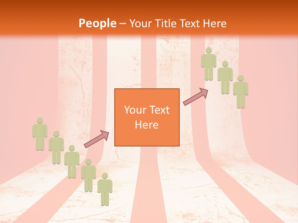 An Orange And White Powerpoint Presentation PowerPoint Template