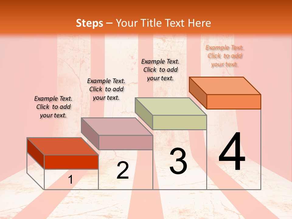 An Orange And White Powerpoint Presentation PowerPoint Template