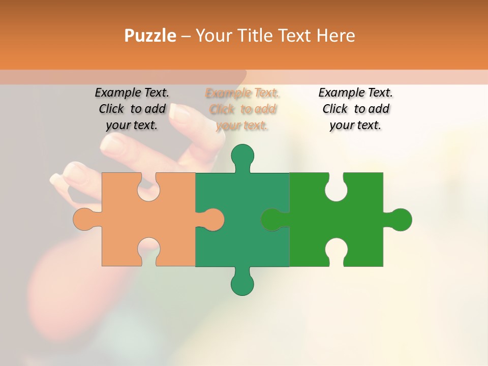 A Woman Holding A Cell Phone In Her Hand PowerPoint Template