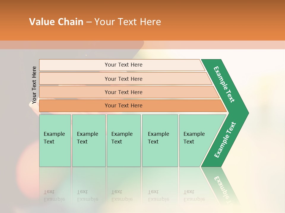 A Woman Holding A Cell Phone In Her Hand PowerPoint Template