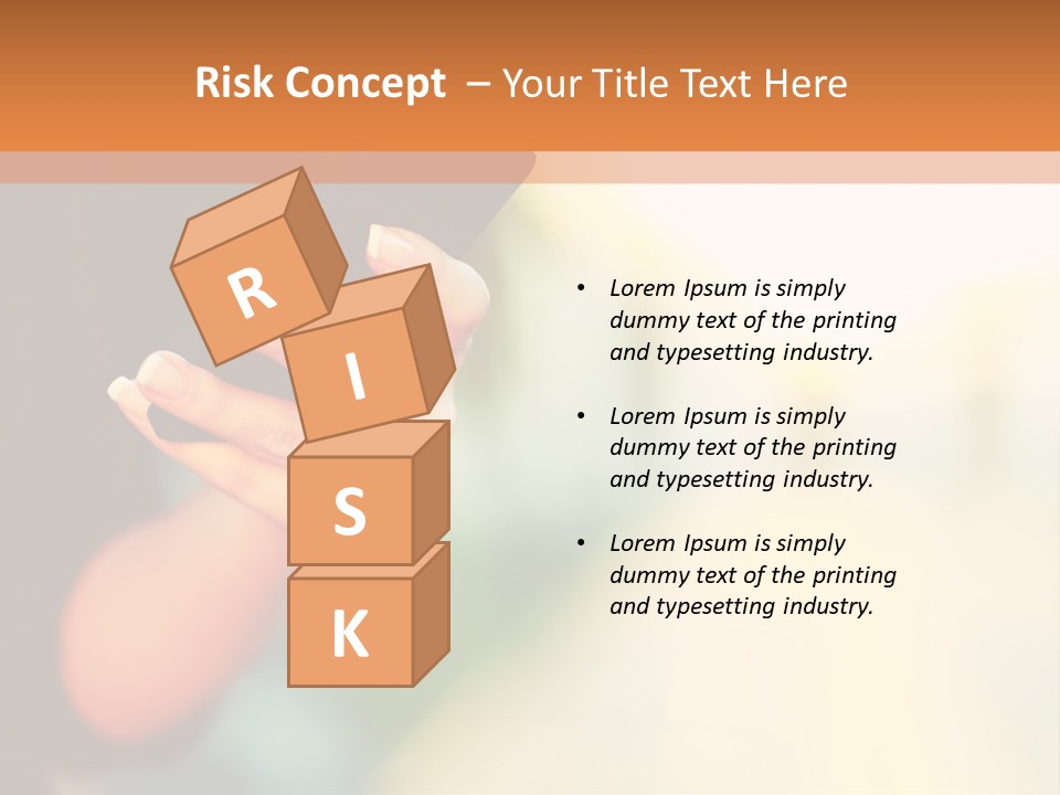 A Woman Holding A Cell Phone In Her Hand PowerPoint Template