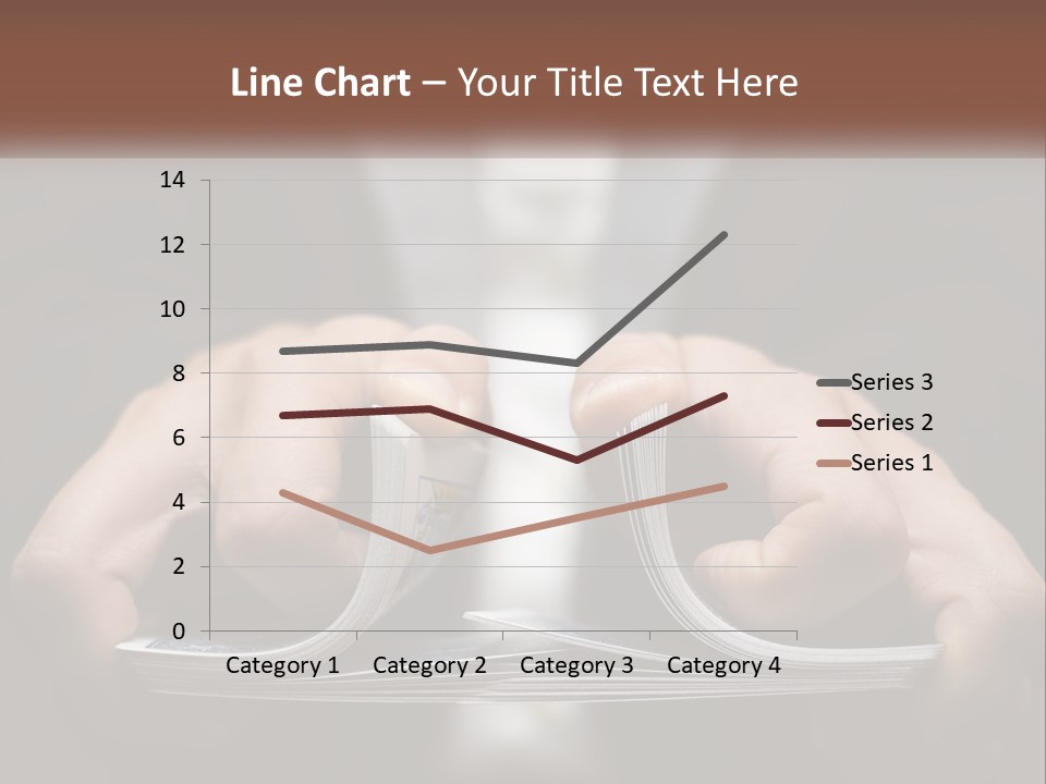 A Person Holding A Piece Of Paper In Their Hands PowerPoint Template