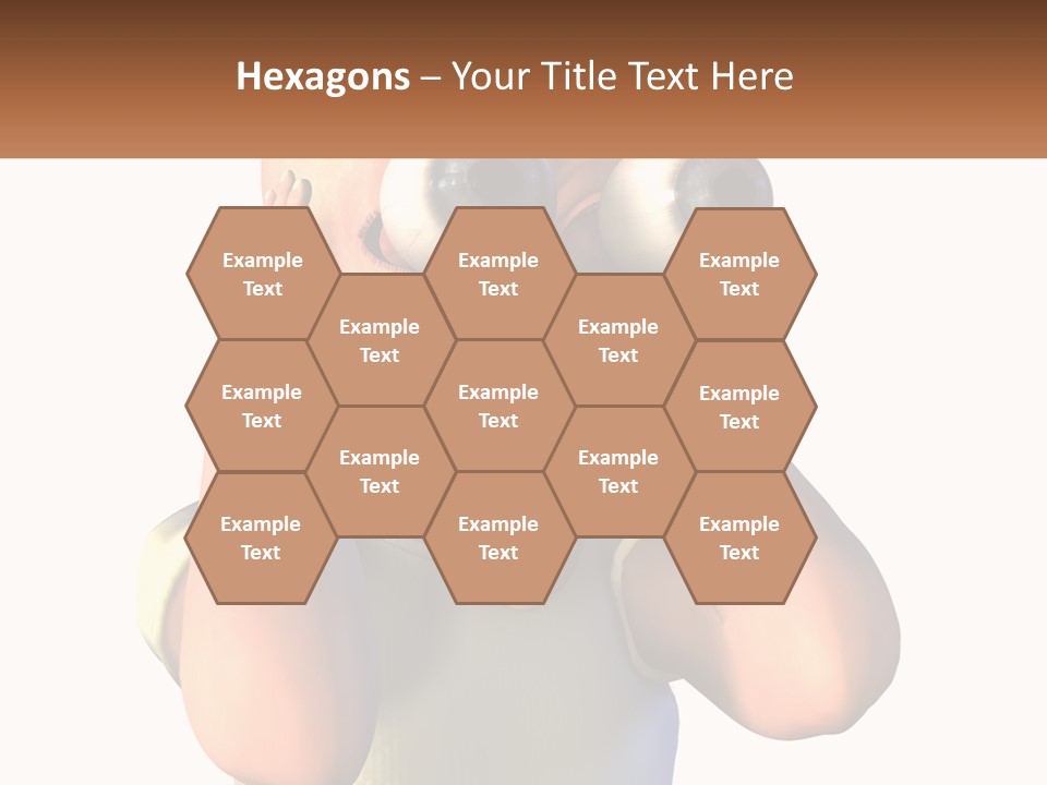 A Cartoon Character Holding His Head With His Hands PowerPoint Template