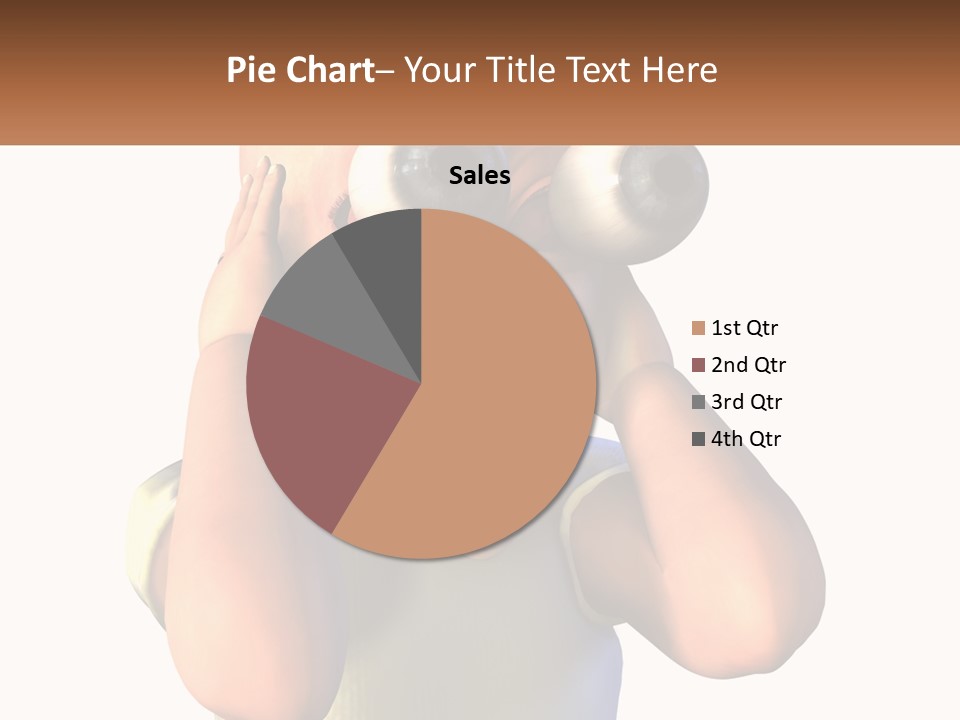 A Cartoon Character Holding His Head With His Hands PowerPoint Template