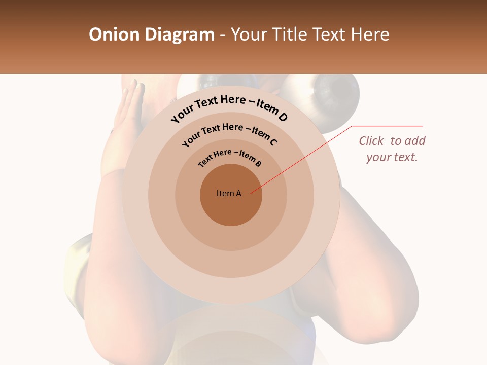 A Cartoon Character Holding His Head With His Hands PowerPoint Template