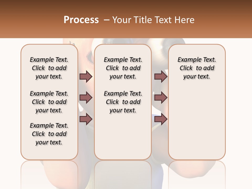 A Cartoon Character Holding His Head With His Hands PowerPoint Template