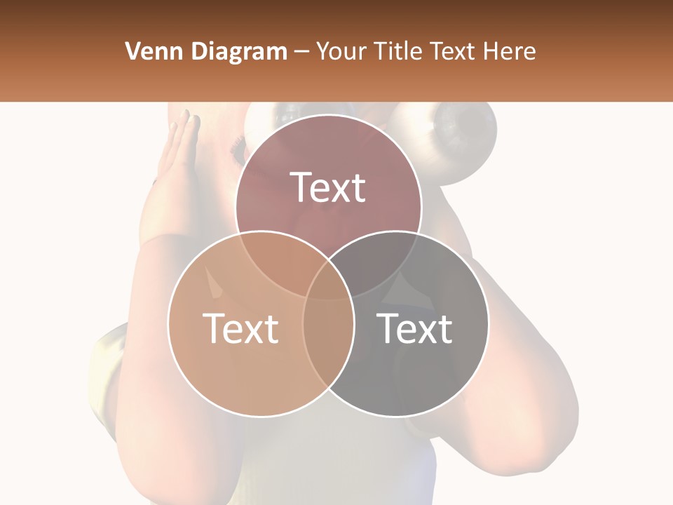 A Cartoon Character Holding His Head With His Hands PowerPoint Template