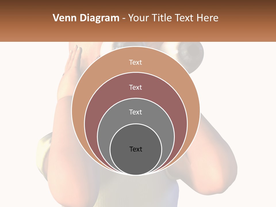 A Cartoon Character Holding His Head With His Hands PowerPoint Template