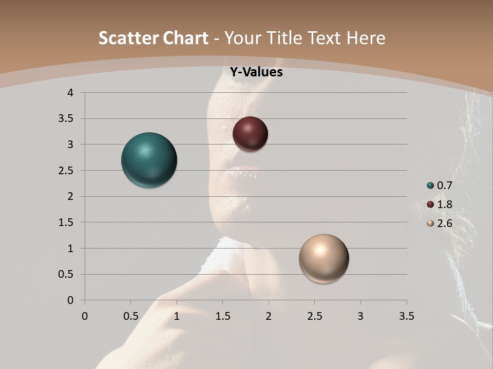 A Woman Is Drying Her Hair In The Shower PowerPoint Template