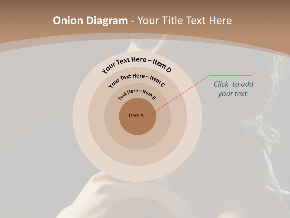 A Woman Is Drying Her Hair In The Shower PowerPoint Template