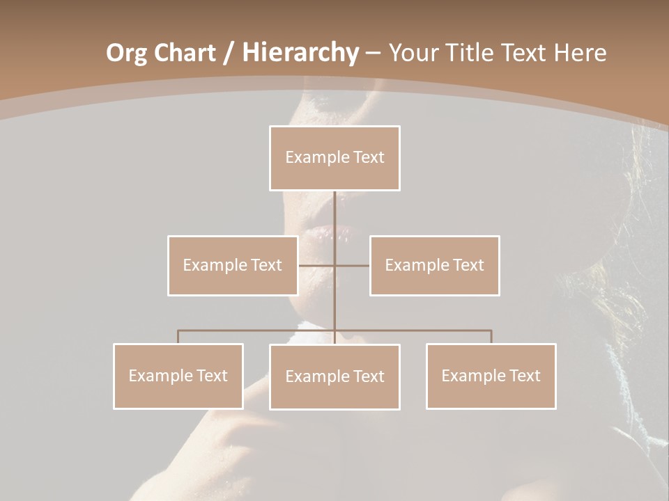 A Woman Is Drying Her Hair In The Shower PowerPoint Template