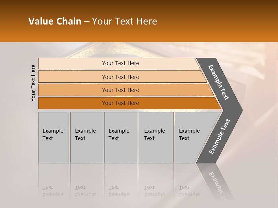 A Book Sitting On Top Of A Wooden Table PowerPoint Template