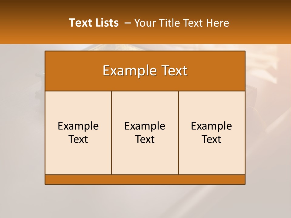 A Book Sitting On Top Of A Wooden Table PowerPoint Template