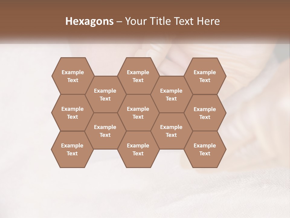 A Manicure Being Applied To A Woman's Foot PowerPoint Template