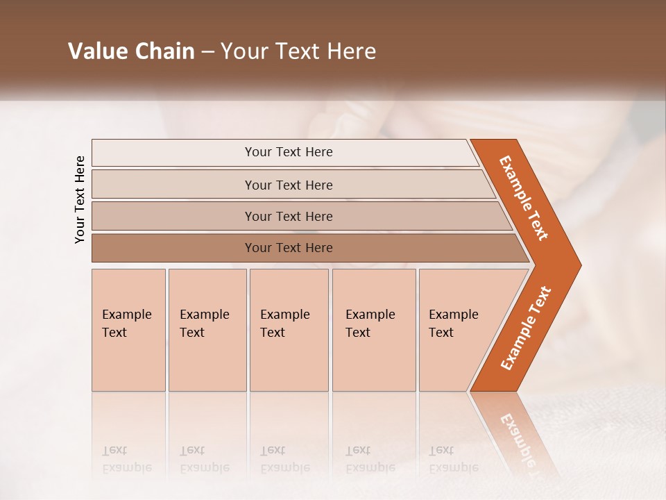 A Manicure Being Applied To A Woman's Foot PowerPoint Template