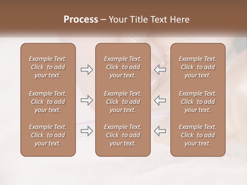 A Manicure Being Applied To A Woman's Foot PowerPoint Template