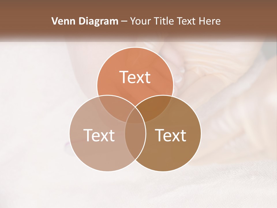 A Manicure Being Applied To A Woman's Foot PowerPoint Template