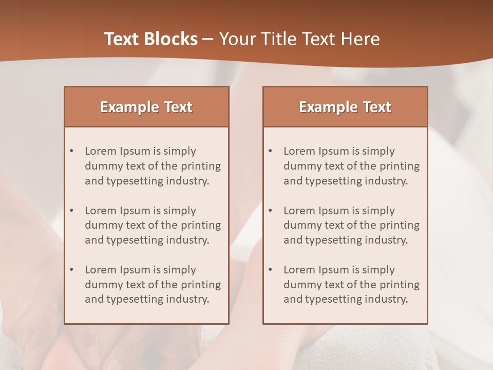 A Person Getting A Foot Massage On A Bed PowerPoint Template