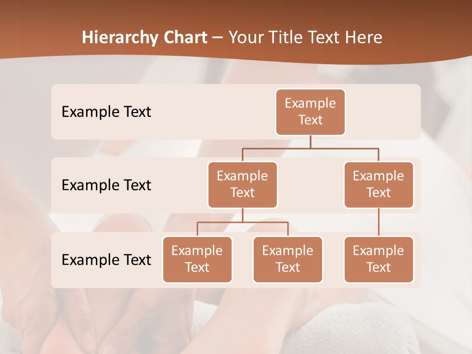 A Person Getting A Foot Massage On A Bed PowerPoint Template