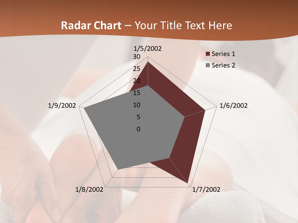 A Person Getting A Foot Massage On A Bed PowerPoint Template