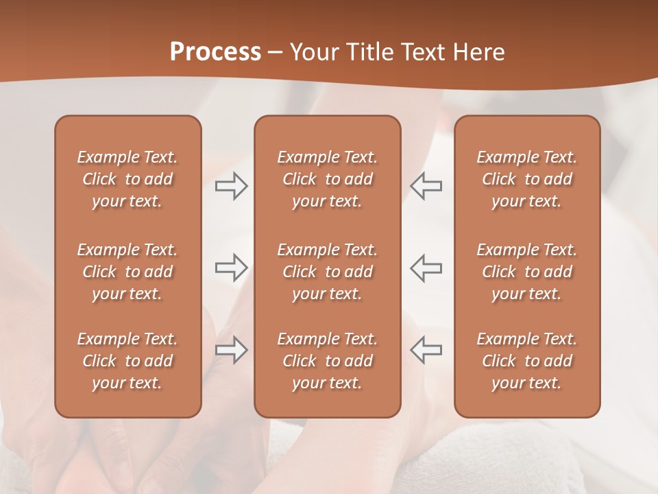 A Person Getting A Foot Massage On A Bed PowerPoint Template