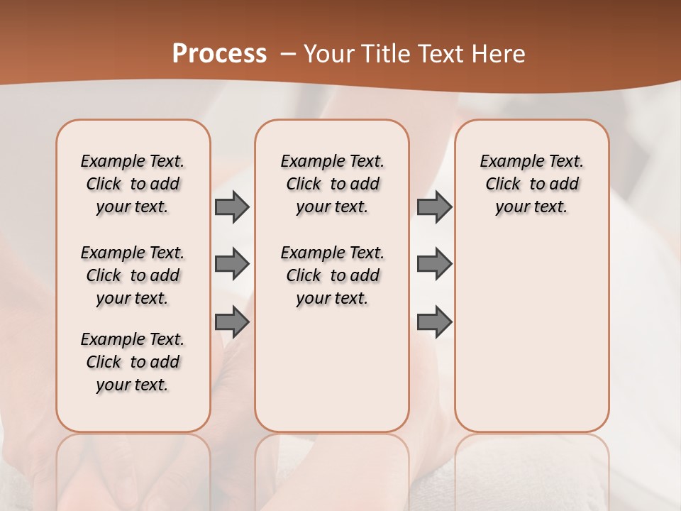 A Person Getting A Foot Massage On A Bed PowerPoint Template