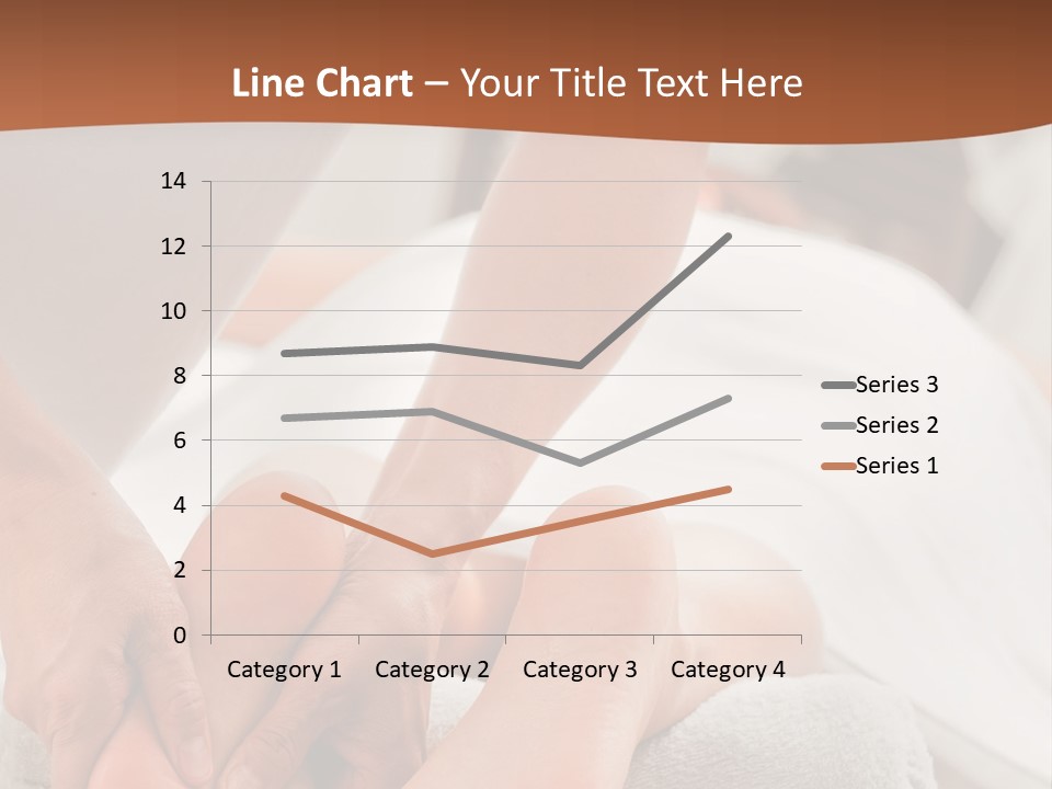 A Person Getting A Foot Massage On A Bed PowerPoint Template