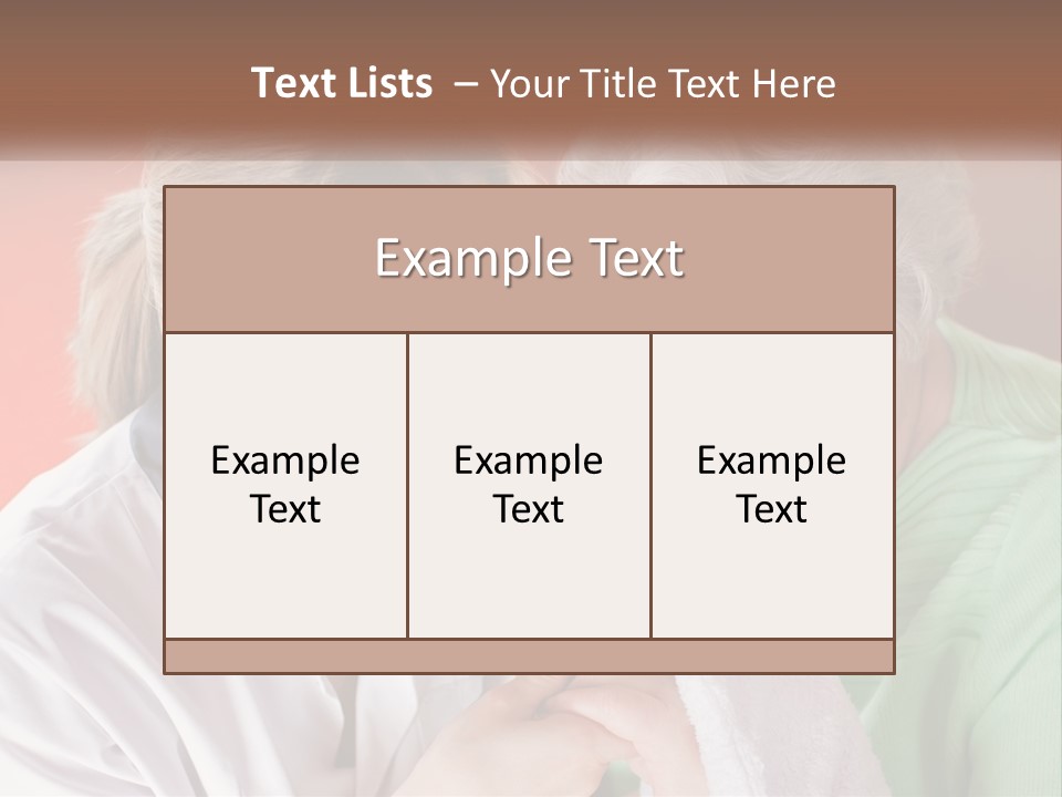 A Woman And An Older Woman Looking At A Cell Phone PowerPoint Template