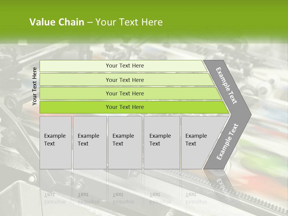 A Machine With A Lot Of Different Colors On It PowerPoint Template