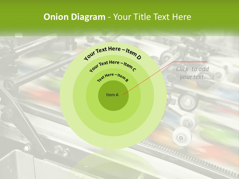 A Machine With A Lot Of Different Colors On It PowerPoint Template