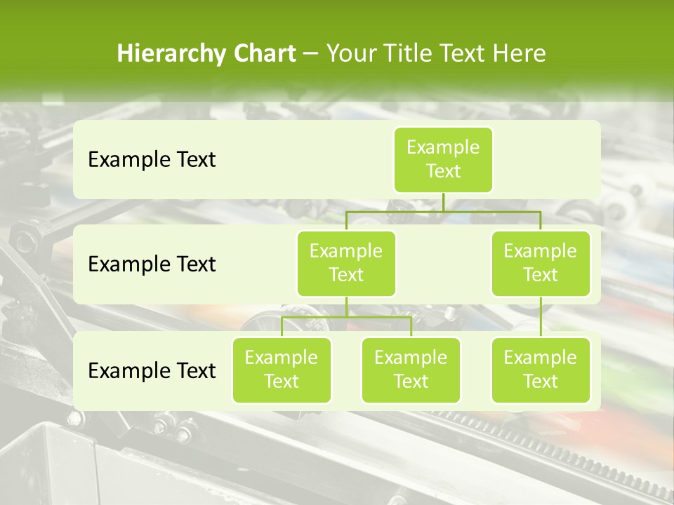 A Machine With A Lot Of Different Colors On It PowerPoint Template