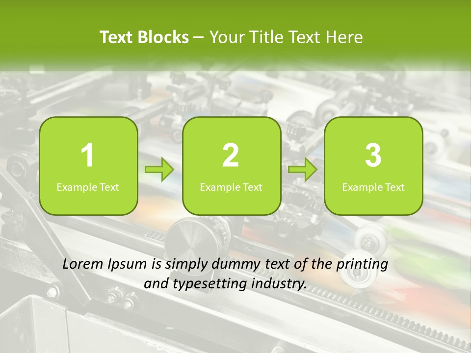 A Machine With A Lot Of Different Colors On It PowerPoint Template