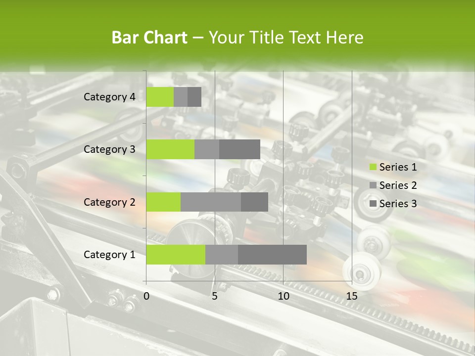 A Machine With A Lot Of Different Colors On It PowerPoint Template
