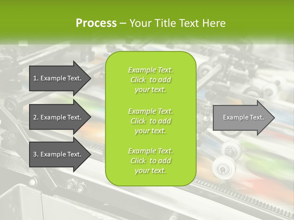 A Machine With A Lot Of Different Colors On It PowerPoint Template