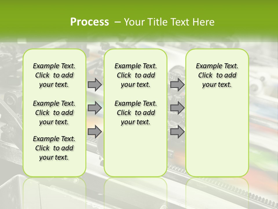 A Machine With A Lot Of Different Colors On It PowerPoint Template