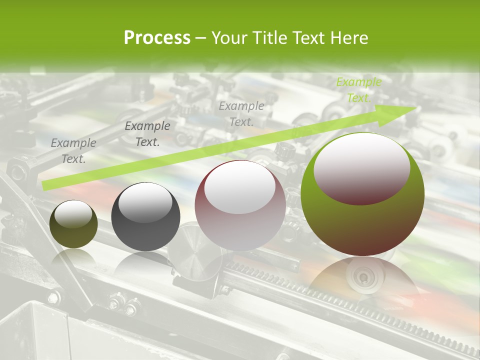 A Machine With A Lot Of Different Colors On It PowerPoint Template