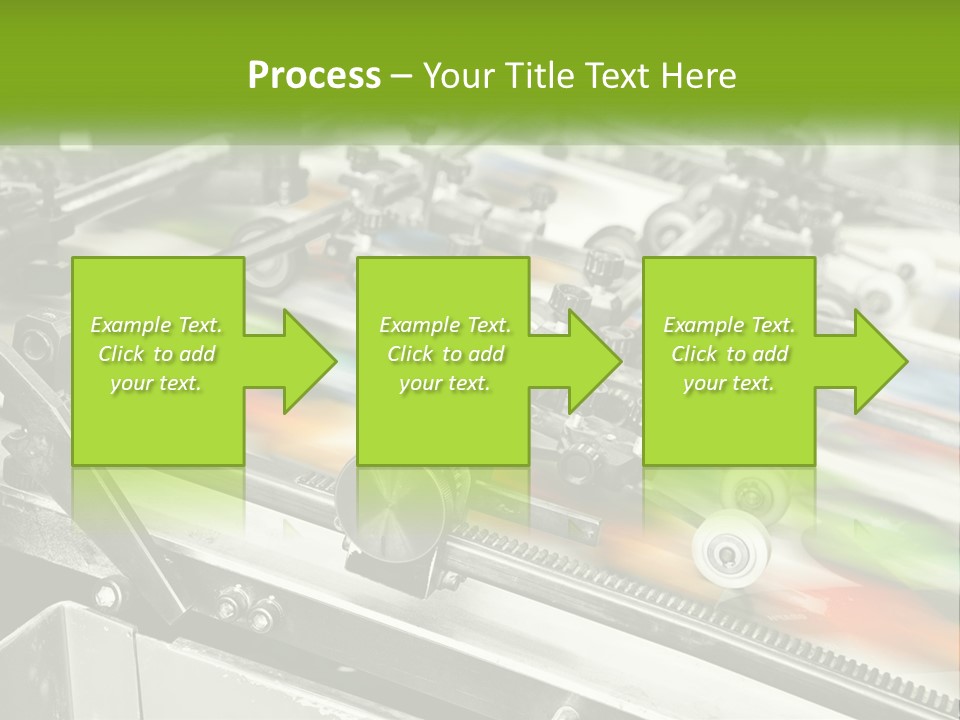 A Machine With A Lot Of Different Colors On It PowerPoint Template